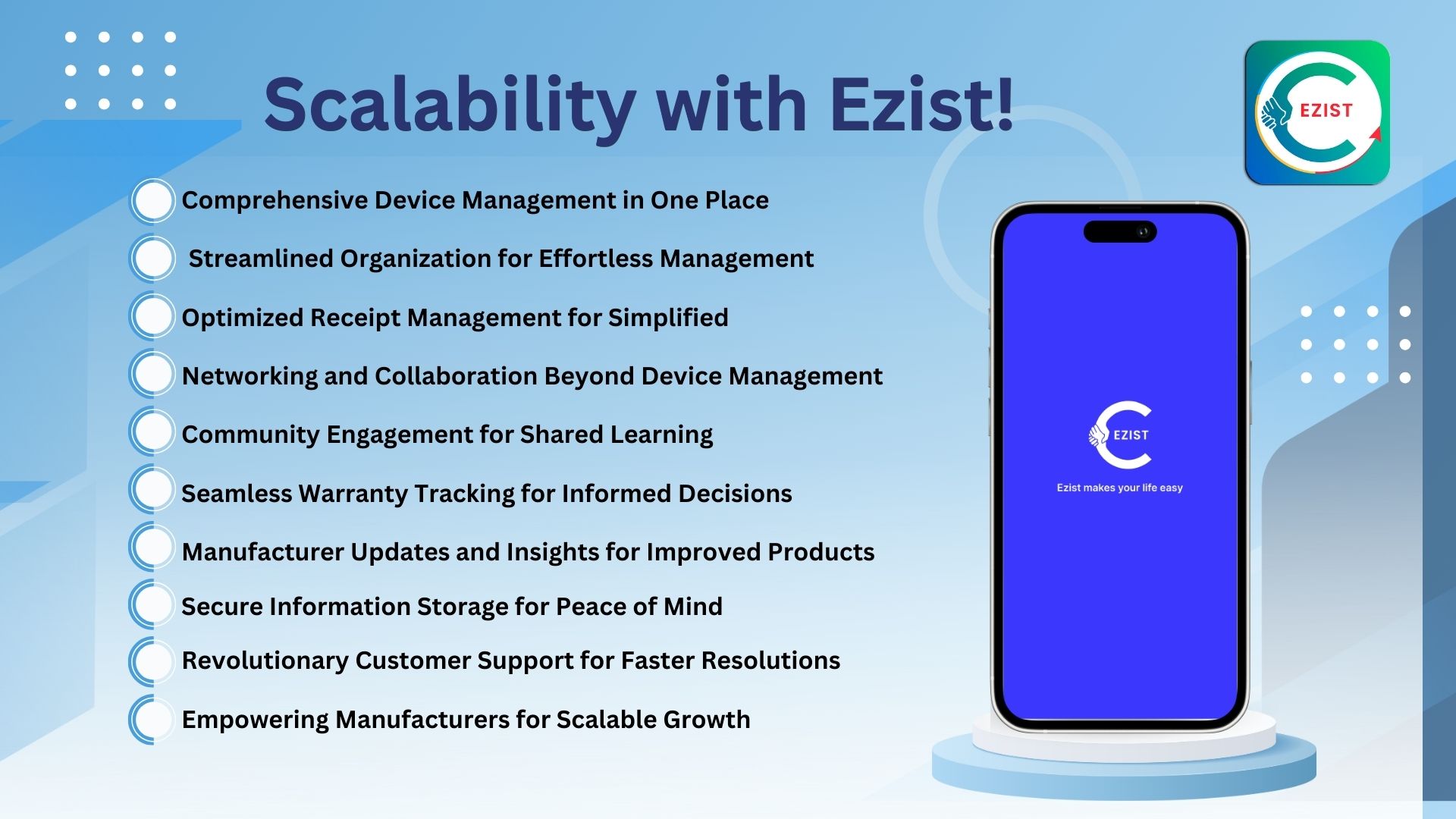 Scalability with Ezist