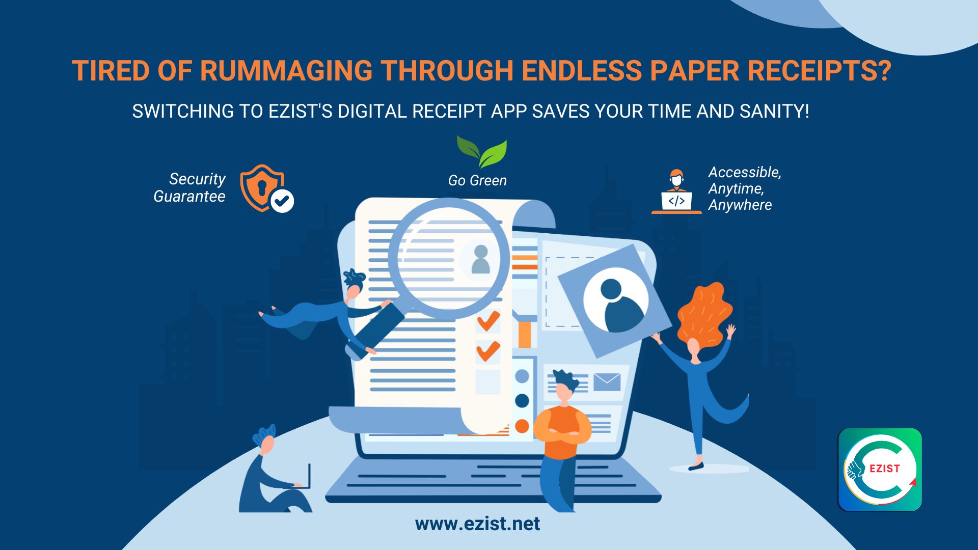 Why Switching to Ezist's Digital Receipt App Saves Your Time