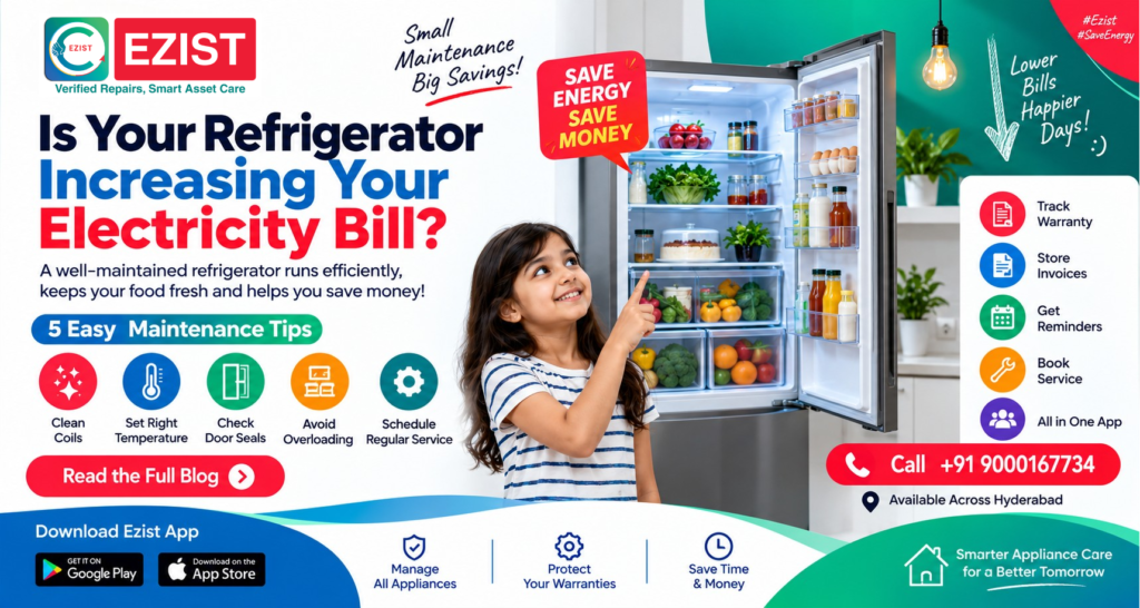 5 Refrigerator Maintenance Tips to Reduce Electricity Bills